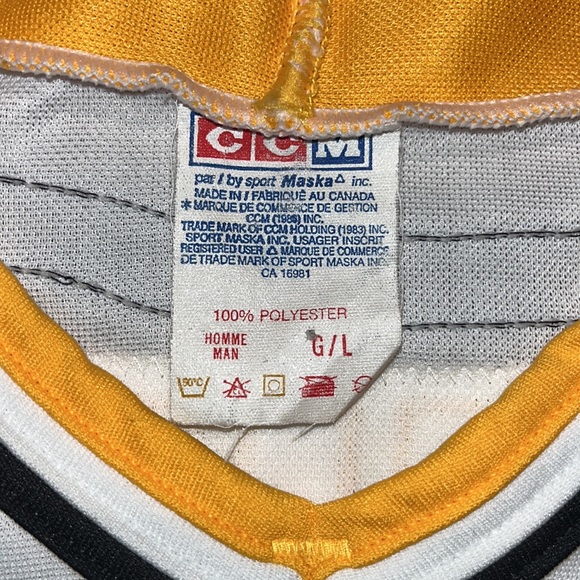 Mario Lemieux Pittsburgh Penguins CCM Jersey - Picture 4 of 4